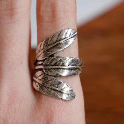 Bague 3 Plumes