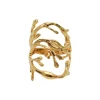 Bague Algue Dorée