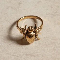 Bague Araignée Dorée