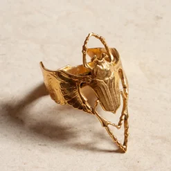 Bague Beetle Dorée