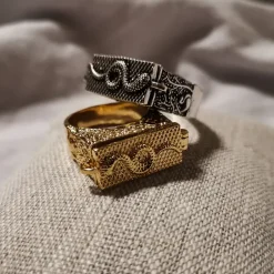 Bague Boîte Secrète Serpent