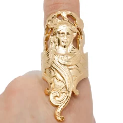 Bague Camée Dorée