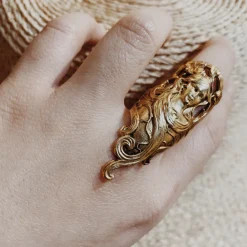 Bague Camée Dorée