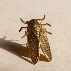 Bague Cigale Dorée