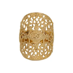 Bague Dentelle Dorée