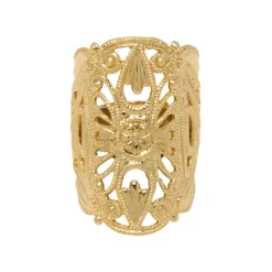 Bague Filigrane Gatsby Dorée