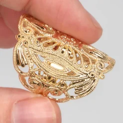 Bague Filigrane Gatsby Dorée
