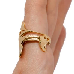Bague Ginkgo Dorée