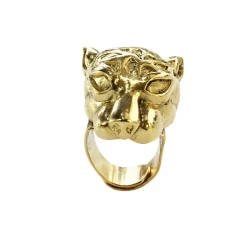 Bague Grande Panthère Dorée