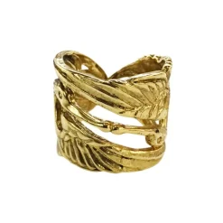 Bague Héron Kiss Dorée
