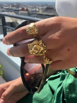 Bague Lion Dorée