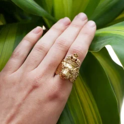 Bague Lion King Dorée
