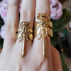 Bague Little Libellule Dorée