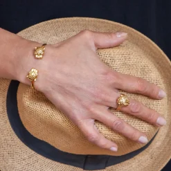 Bague Mini Panthère Dorée