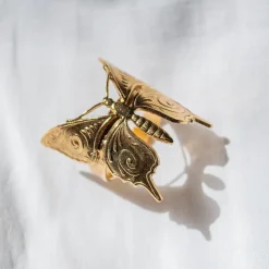 Bague Papillon Dorée