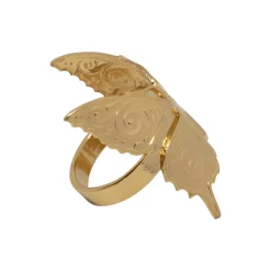Bague Papillon Dorée