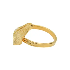 Bague Petit Ginkgo Dorée