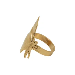 Bague Petit Papillon Dorée