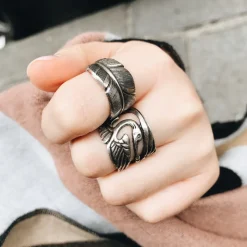 Bague Plume