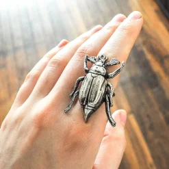 Bague Scarabée Denisa Dorée