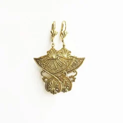 Boucles d'oreilles Antique Dorées
