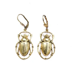 Boucles d'Oreilles Cléo Dorées
