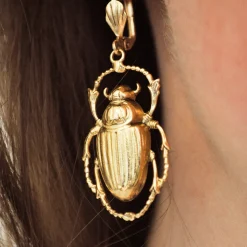 Boucles d'Oreilles Cléo Dorées