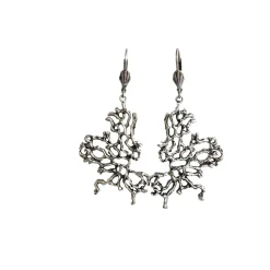 Boucles d'Oreilles Corail