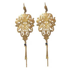 Boucles d'oreilles Filigrane Morris Dorées