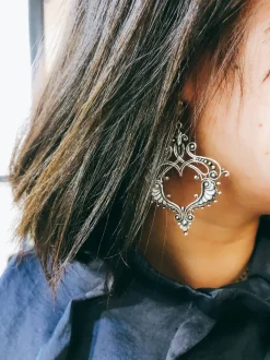 Boucles d'Oreilles Frame Filigrane