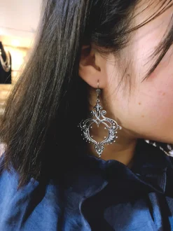 Boucles d'Oreilles Frame Filigrane