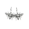 BOUCLES D'OREILLES INSECTE