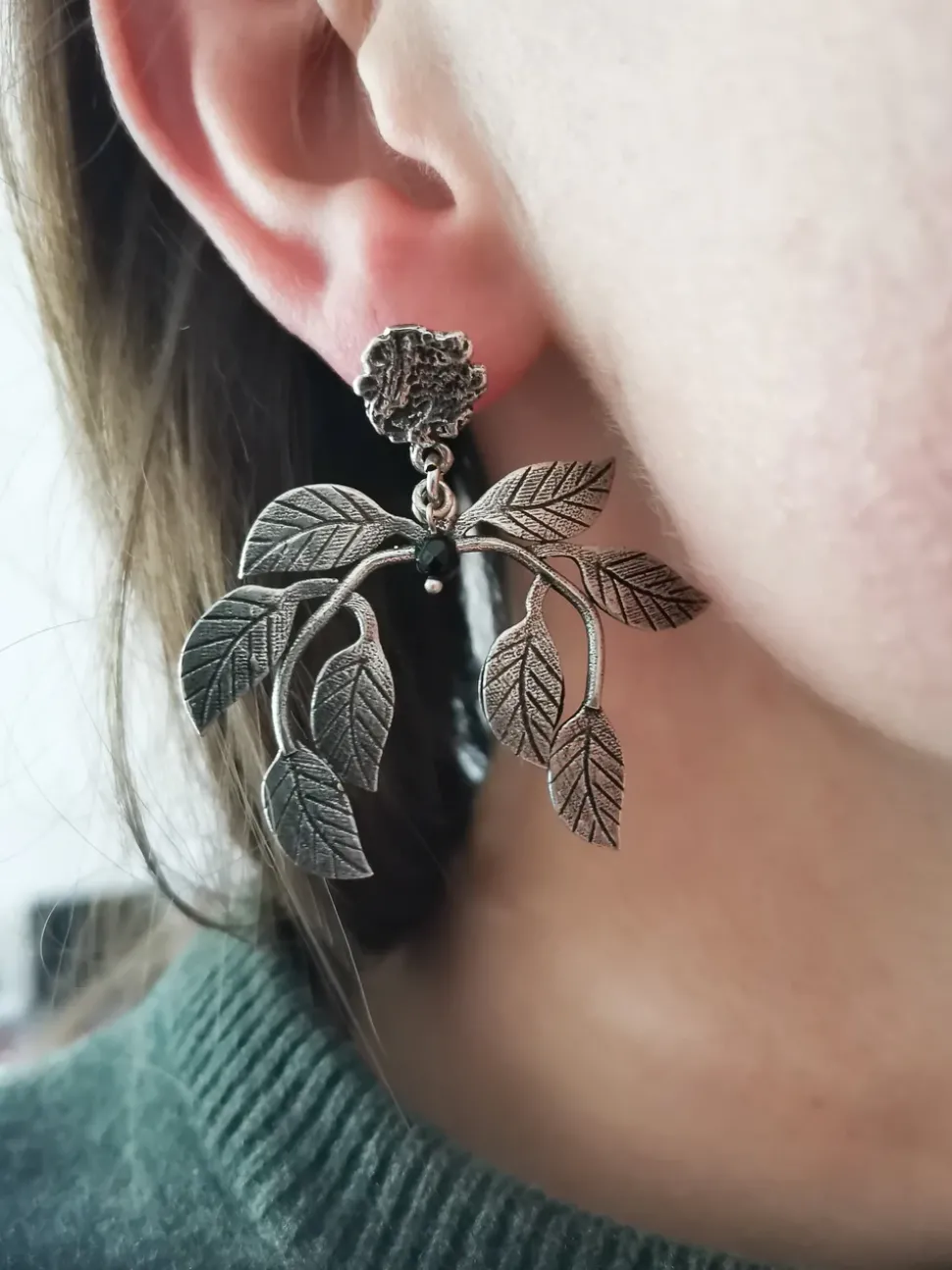 Boucles d'Oreilles Laurier