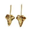 Boucles d’oreilles Lierre Dorées