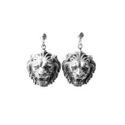 Boucles d'Oreilles Lion