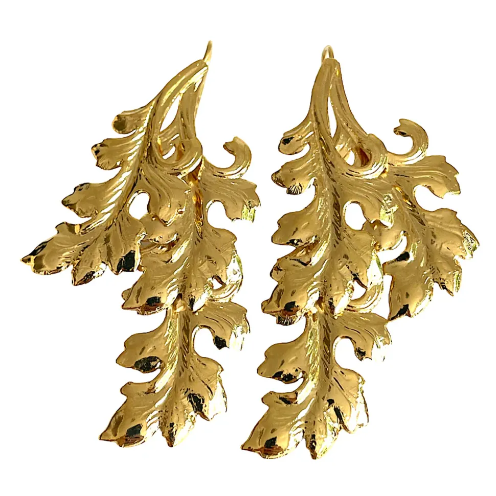 Boucles d'Oreilles Marly Dorées