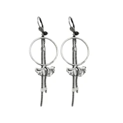 Boucles d'oreilles Mila Fleur Argentées