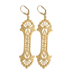 Boucles d'Oreilles Nula Dorée
