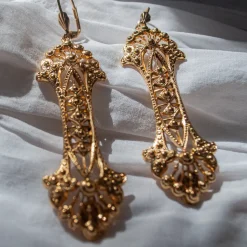 Boucles d'Oreilles Nula Dorée