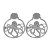 Boucles d'Oreilles Octopus