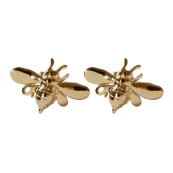 Boucles d'Oreilles Petite Bee Dorées