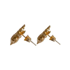 Boucles d'Oreilles Petite Bee Dorées