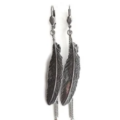 Boucles d'oreilles Plume