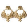 Boucles d'Oreilles Puces Aigle Dorées