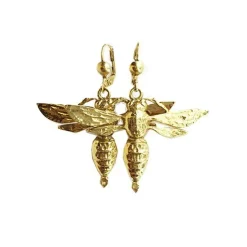 Boucles d'oreilles Reine Dorées