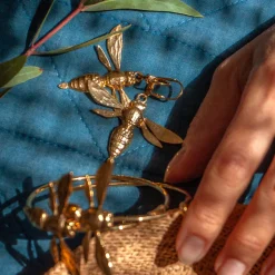 Boucles d'oreilles Reine Dorées