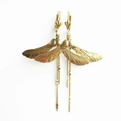 Boucles d'oreilles Samare Dorées