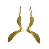 Boucles d'Oreilles Samare Dorées