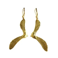 Boucles d'Oreilles Samare Dorées