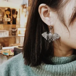 Boucles d'oreilles Scarabée